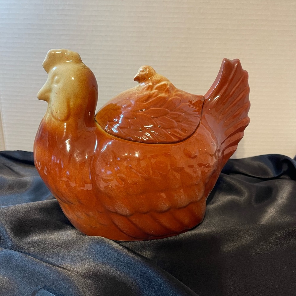 Fapco Chicken & Chick Cookie Jar⭐️